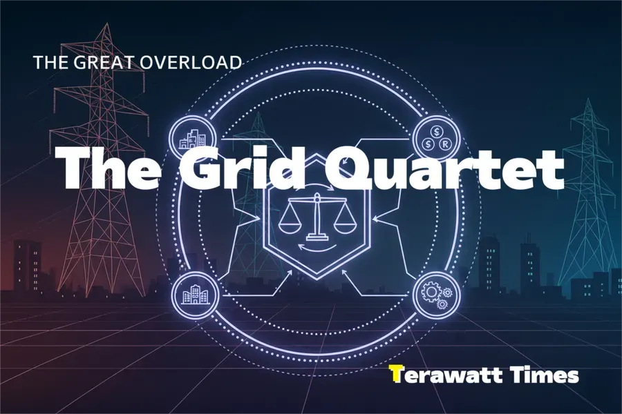 The Grid Quartet: Chaos, Scarcity, Divergence, and Adaptation