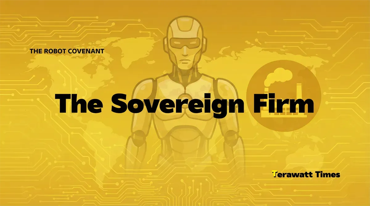 The Sovereign Firm: How Energy Independence, Robotic Automation, Algorithm Control, and Time Mastery Define Corporate Power