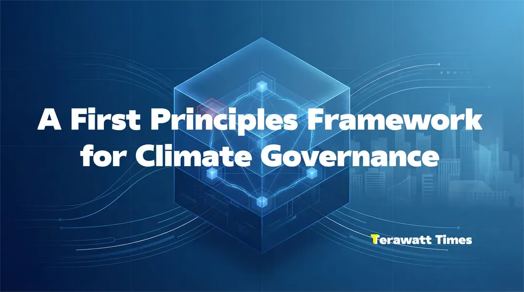 A First Principles Framework for Climate Governance: Core Functions from Cybernetic Theory
